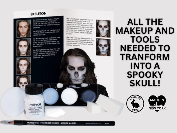 Mehron Skeleton Character Kit SFX Kits