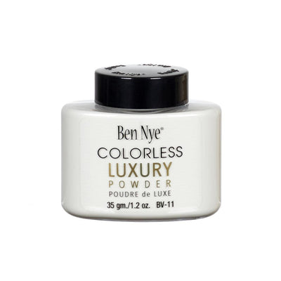 Ben Nye Colorless Bella Luxury Powder Loose Powder 1.2oz Shaker Bottle (BV-11) (Talc Free)  