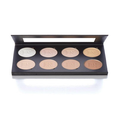 Ben Nye MediaPRO Poudre Palette Powder Palettes Bella (HDCP-8) (Talc Free)  