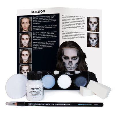 Mehron Skeleton Character Kit SFX Kits