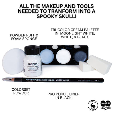 Mehron Skeleton Character Kit SFX Kits