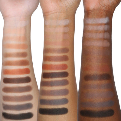 Viseart Neutral Mattes VisePRO 01 Eyeshadow Palette Eyeshadow Palettes   