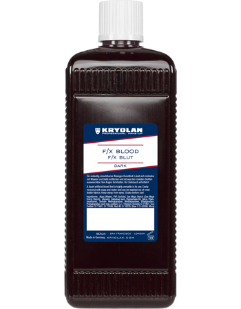 Kryolan F/X Blood 500 ml Blood Dark (FX Blood 500ml)  