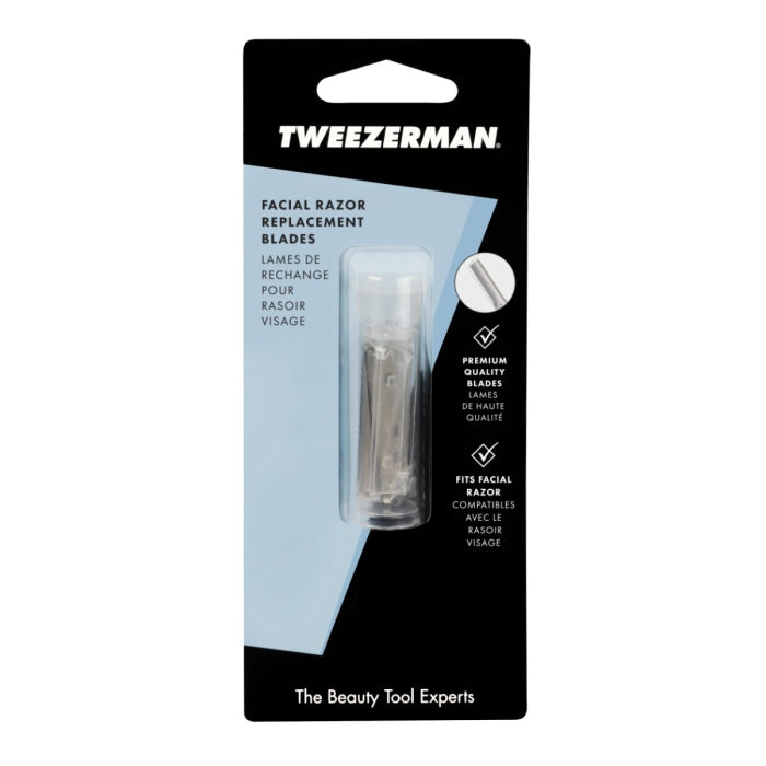 Tweezerman Facial Razor Replacement Blades Razors   
