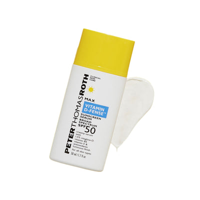 Peter Thomas Roth Max Vitamin D-Fense Sunscreen Serum Broad Spectrum SPF 50 Face Sunscreen   