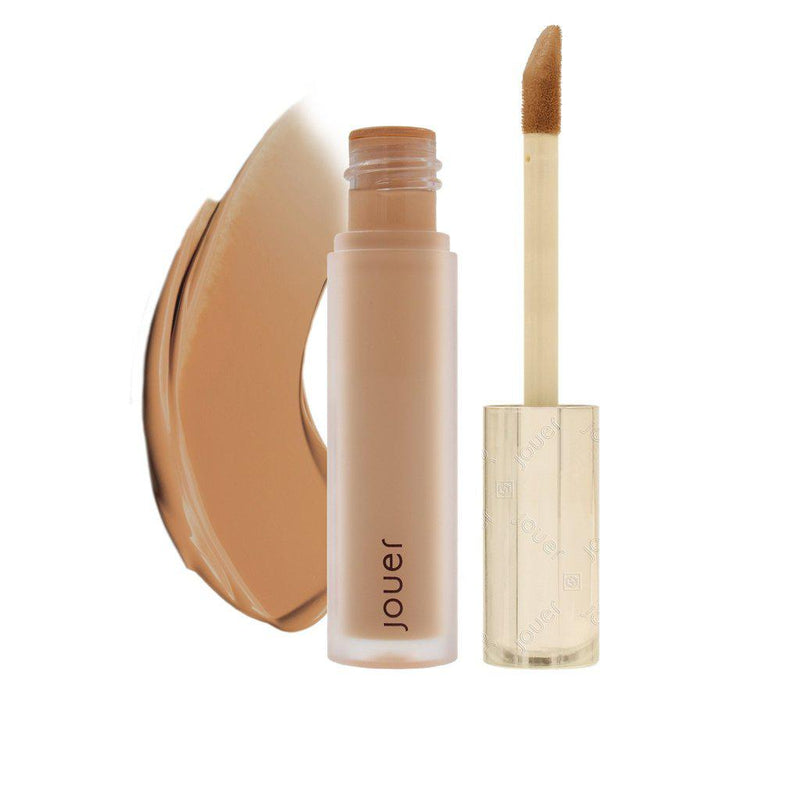 Jouer Essential High Coverage Liquid Concealer Concealer Coffee (LC) - Dark skin with neutral undertones  