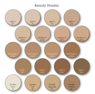 Mehron Celebre Pro-HD Makeup 20-Color Palette (large full sized) - Palette A- 201 Foundation Palettes   