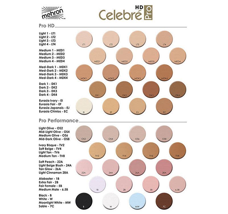 Mehron Celebre Pro HD Cream Foundation Foundation   