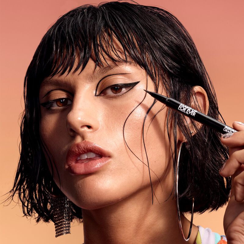 Make Up For Ever Aqua Resist Graphic Pen - Black Eyeliner   