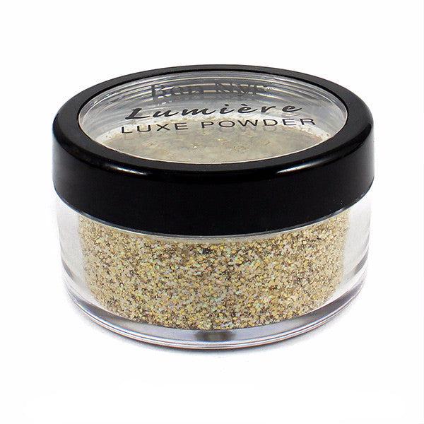 Ben Nye Lumiere Luxe Sparkle Powder Pigment Iced Gold (LXS-2)  