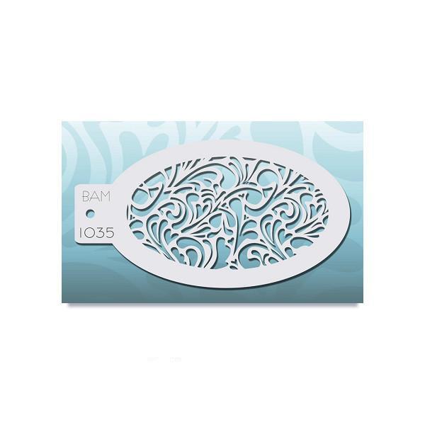 Graftobian Mini Airbrush Stencils Stencils Laizy Paizley (78511)  