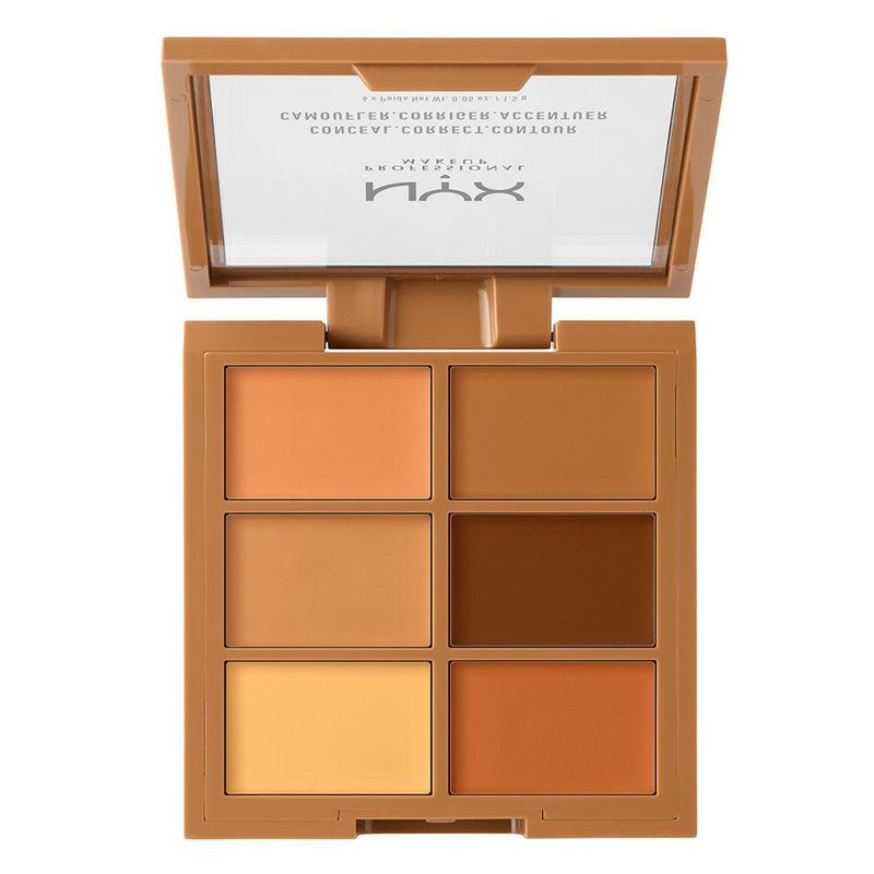 NYX Conceal, Correct, Contour Palette Concealer Palettes Deep - 3CP03  