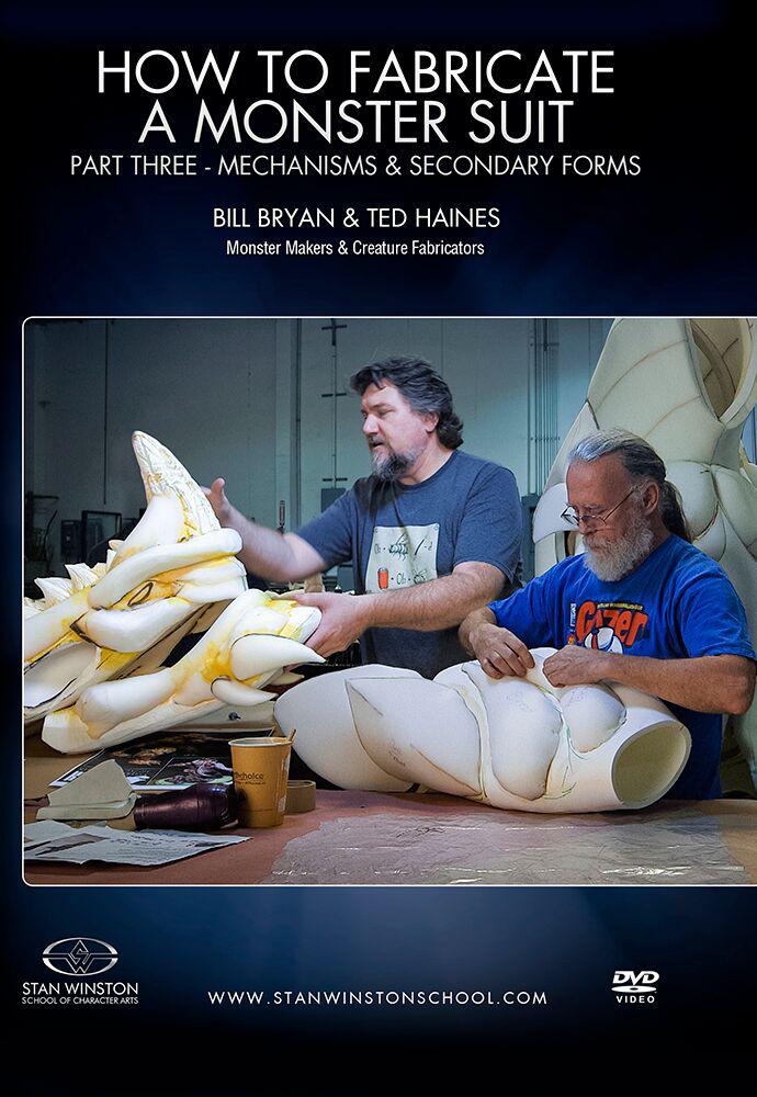 Stan Winston Studio How to Fabricate a Monster Suit (DVD) SFX Videos Part 3 - Mechanisms & Secondary Forms  