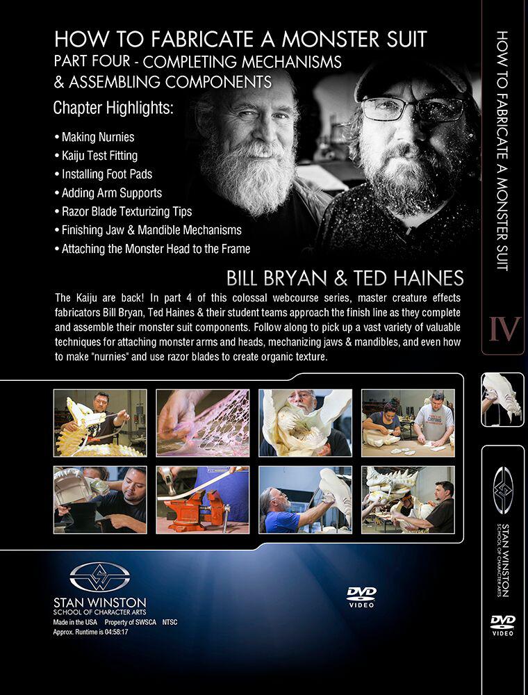 Stan Winston Studio How to Fabricate a Monster Suit (DVD) SFX Videos   