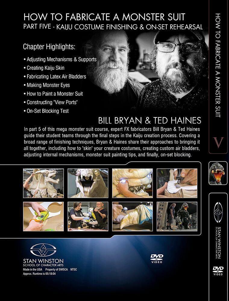 Stan Winston Studio How to Fabricate a Monster Suit (DVD) SFX Videos   