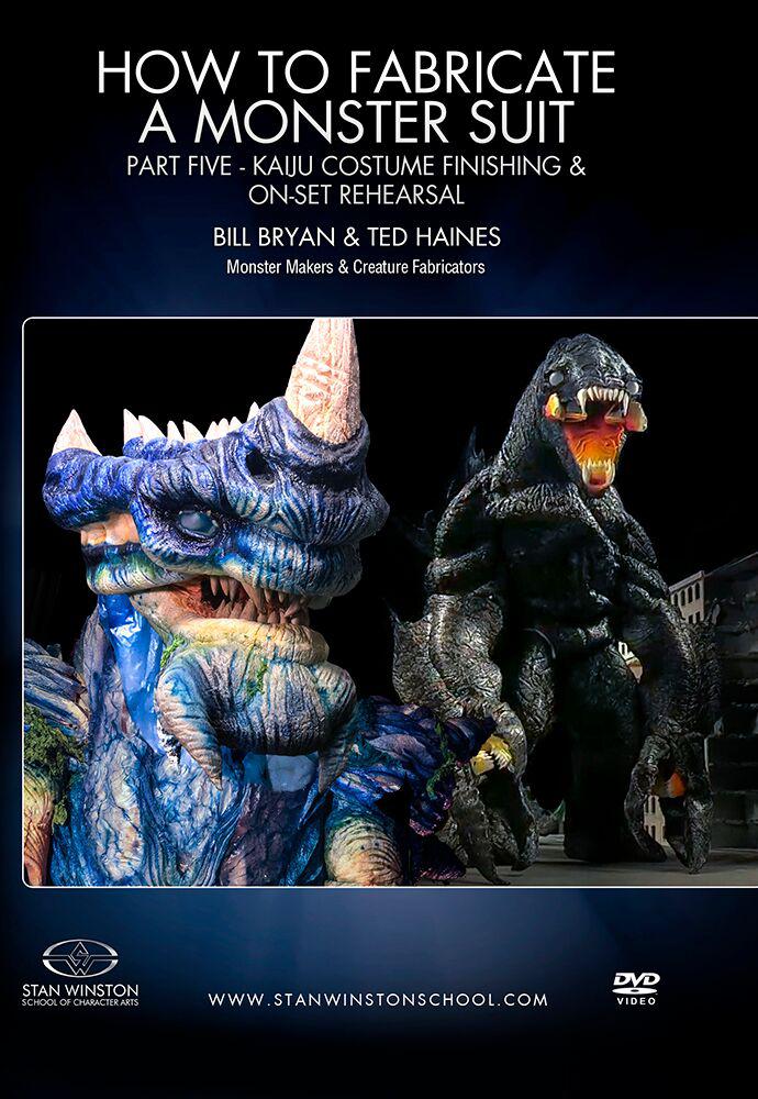Stan Winston Studio How to Fabricate a Monster Suit (DVD) SFX Videos Part 5 - Kaiju Costume Finishing & On-Set Rehearsal  