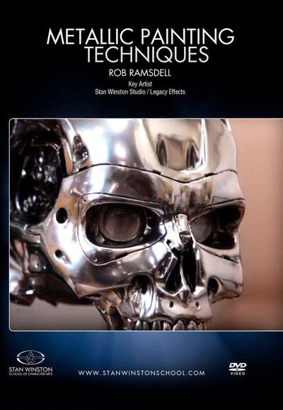 Stan Winston Studio Metallic Painting Techniques - Robot Finishes (Terminator) (DVD) SFX Videos   