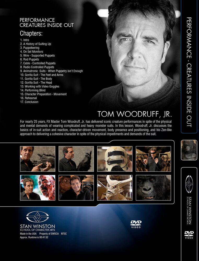 Stan Winston Studio Performance - Creatures Inside & Out (DVD) SFX Videos   