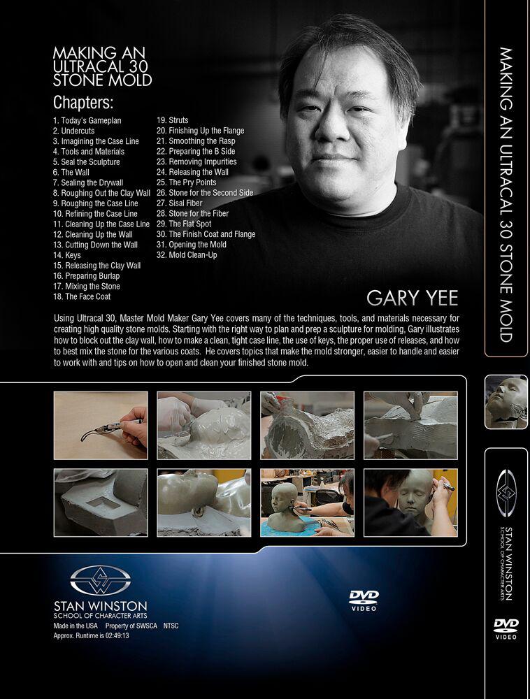 Stan Winston Studio Making A Stone Mold (DVD) SFX Videos   