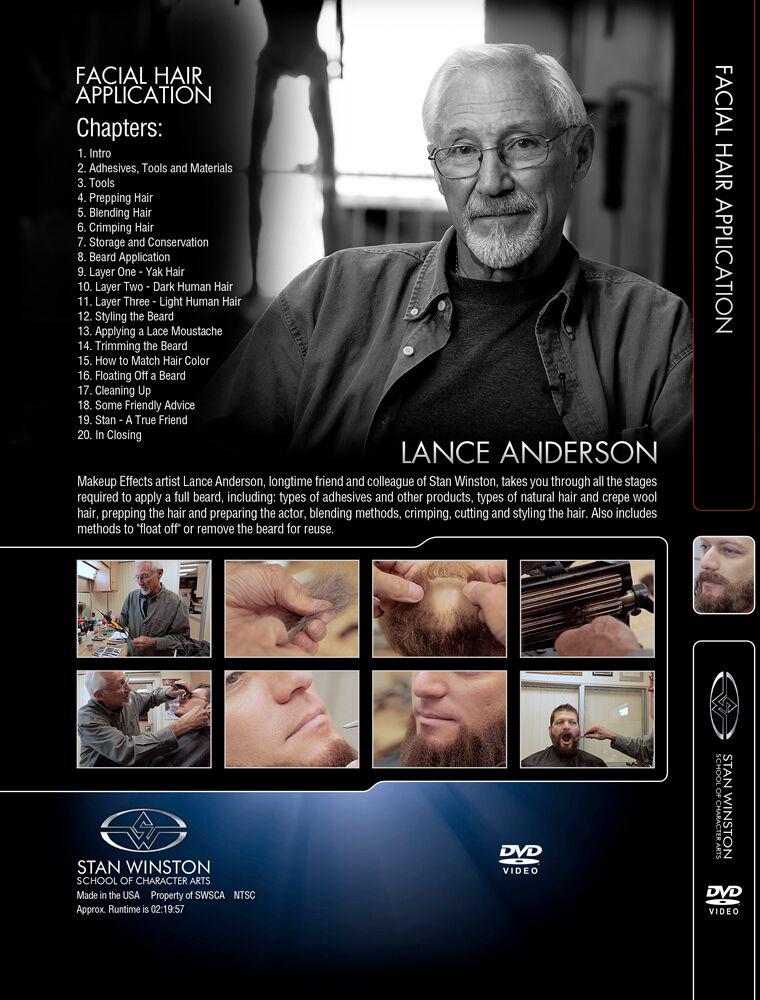 Stan Winston Studio Facial Hair Application (DVD) SFX Videos   