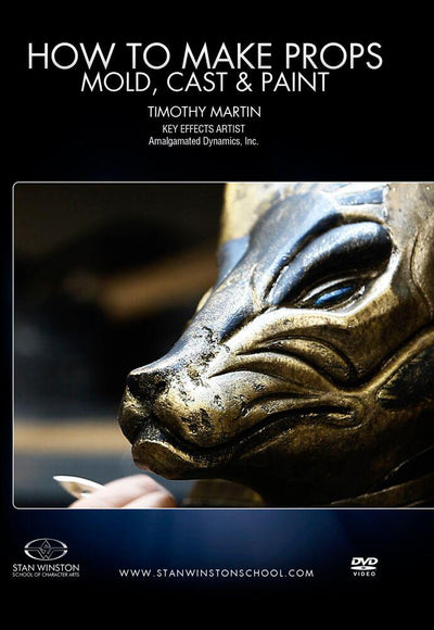 Stan Winston Studio How To Make Creature Props - Mold, Cast & Paint (DVD) SFX Videos   