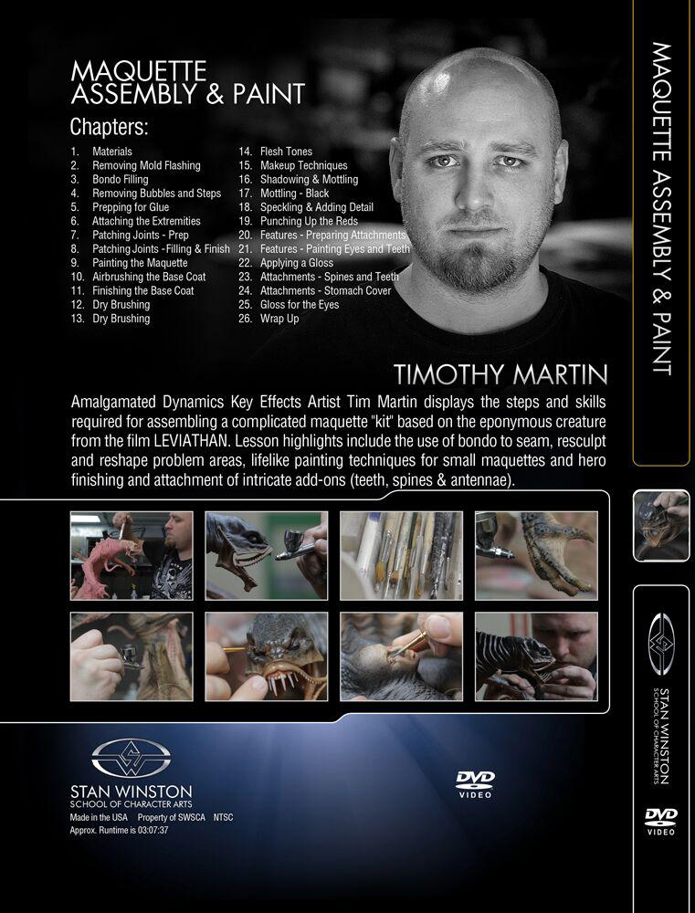 Stan Winston Studio Maquette Assembly & Paint (DVD) SFX Videos   