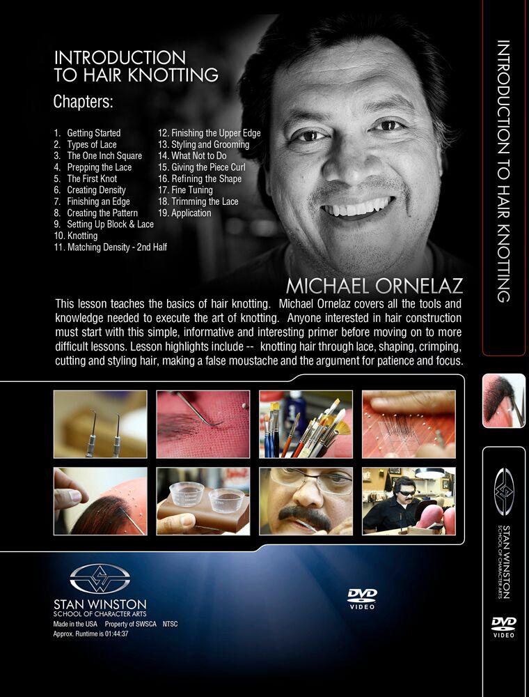Stan Winston Studio Introduction To Hair Knotting (DVD) SFX Videos   
