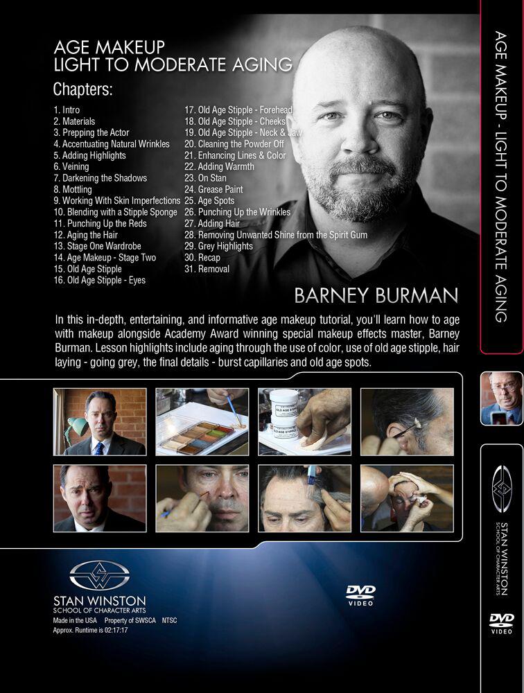 Stan Winston Studio Age Makeup - Light To Moderate Aging (DVD) SFX Videos   