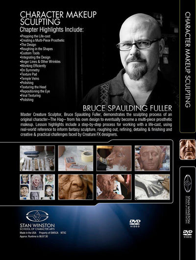 Stan Winston Studio Character Makeup Sculpting (DVD) SFX Videos   