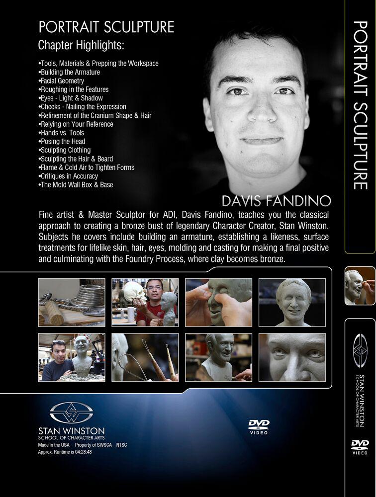 Stan Winston Studio Portrait Sculpture (DVD) SFX Videos   