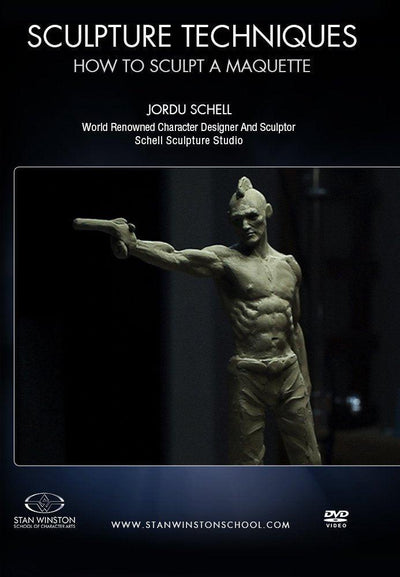 Stan Winston Studio Sculpture Techniques How to Sculpt a Humanoid Maquette (DVD) SFX Videos   