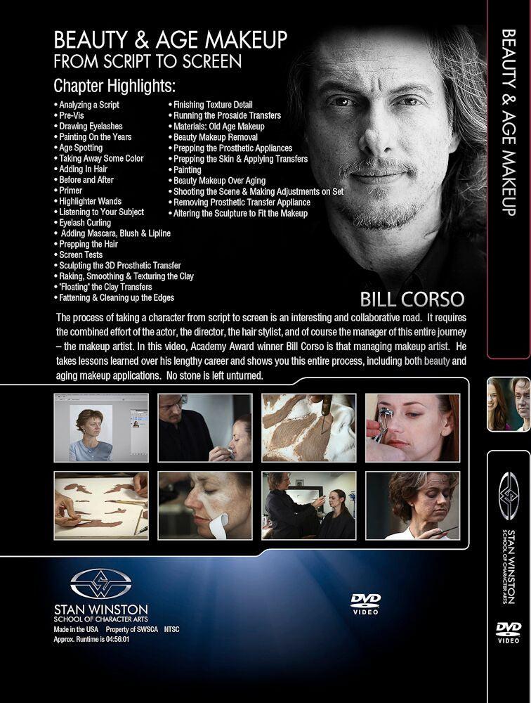 Stan Winston Studio Beauty & Age Makeup - From Script to Screen (DVD) SFX Videos   