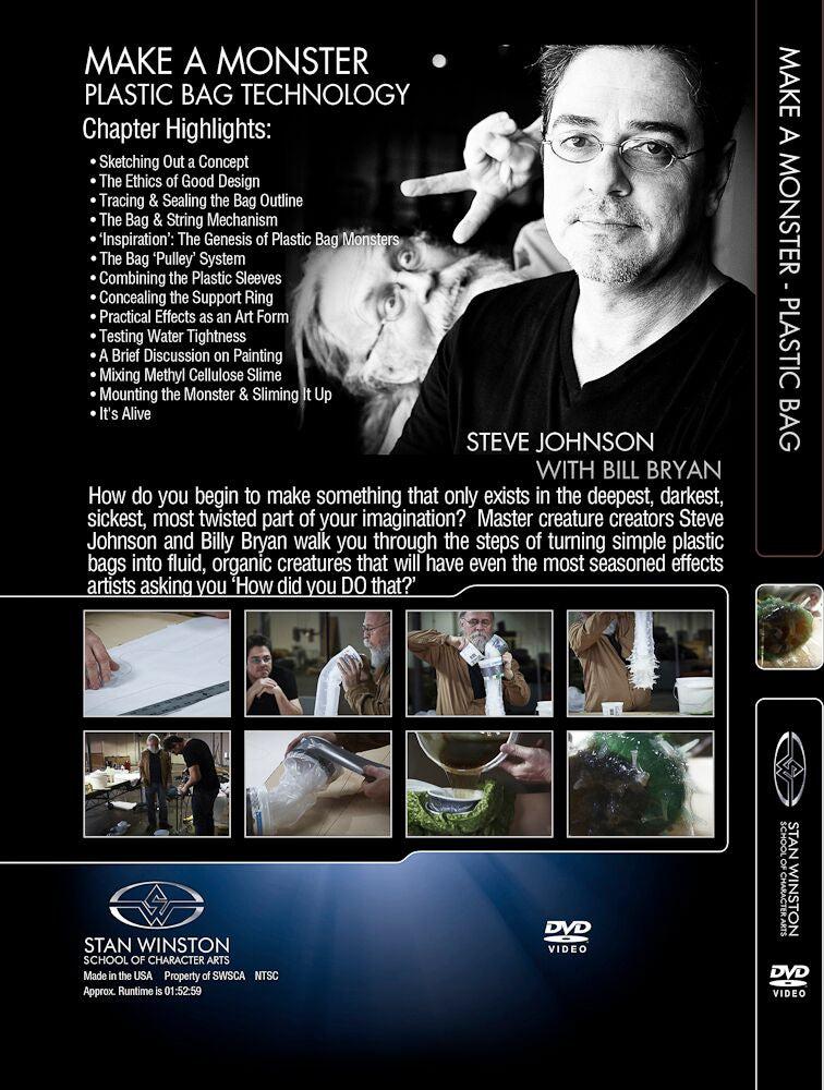 Stan Winston Studio Make A Monster - Plastic Bag Technology (DVD) SFX Videos   