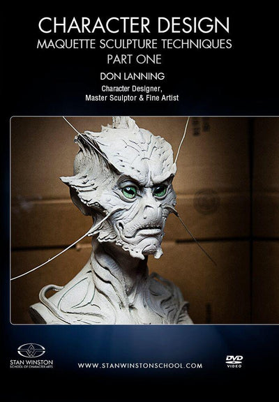 Stan Winston Studio Character Design - Maquette Sculpture Techniques (DVD) SFX Videos Part 1: Sea Monster