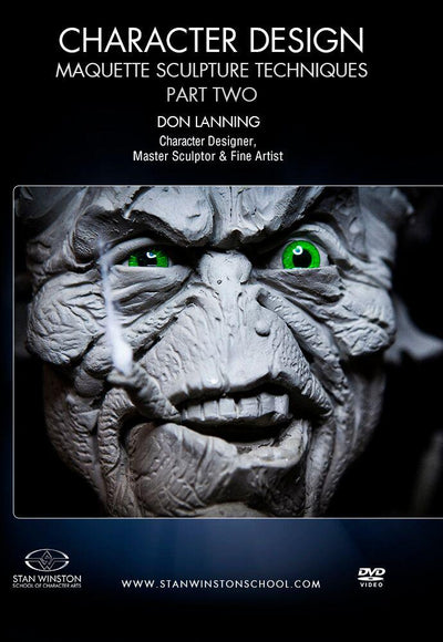 Stan Winston Studio Character Design - Maquette Sculpture Techniques (DVD) SFX Videos Part 2: Alien