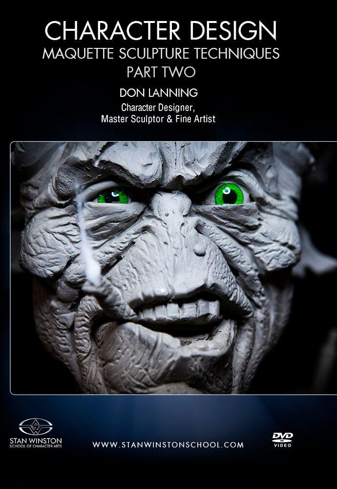Stan Winston Studio Character Design - Maquette Sculpture Techniques (DVD) SFX Videos Part 2: Alien