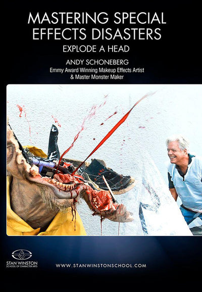 Stan Winston Studio Mastering Special Effects Disasters - Explode a Head (DVD) SFX Videos   