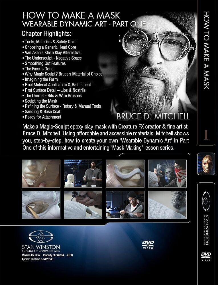 Stan Winston Studio How To Make A Mask (DVD) SFX Videos   