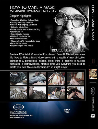 Stan Winston Studio How To Make A Mask (DVD) SFX Videos   