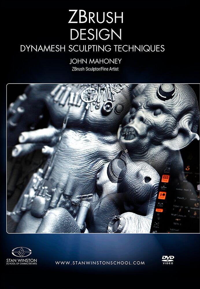 Stan Winston Studio Zbrush Design - Dynamesh Sculpting Techniques (DVD) SFX Videos   