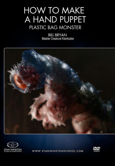 Stan Winston Studio How To Make A Hand Puppet - Plastic Bag Monster (DVD) SFX Videos   