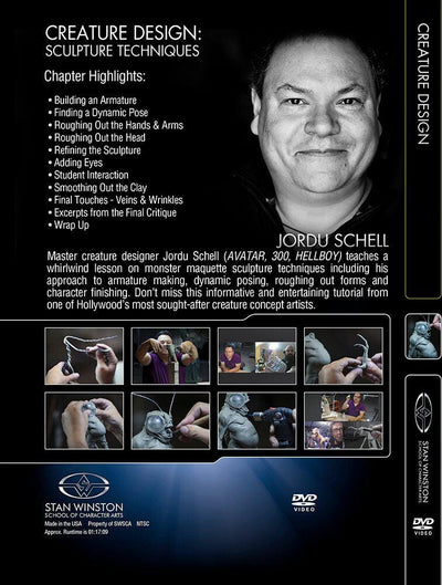 Stan Winston Studio Creature Design - Sculpture Techniques (DVD) SFX Videos   