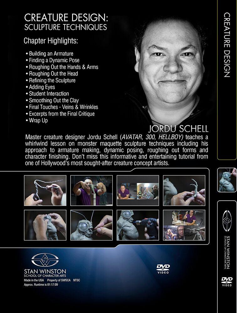 Stan Winston Studio Creature Design - Sculpture Techniques (DVD) SFX Videos   