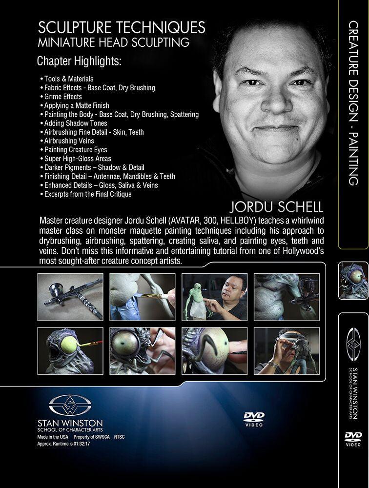 Stan Winston Studio Creature Design - Maquette Painting Techniques (DVD) SFX Videos   
