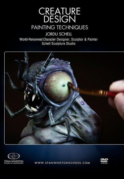 Stan Winston Studio Creature Design - Maquette Painting Techniques (DVD) SFX Videos   