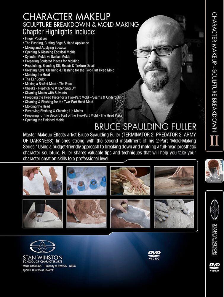 Stan Winston Studio Character Makeup - Sculpture Breakdown & Molding (DVD) SFX Videos   