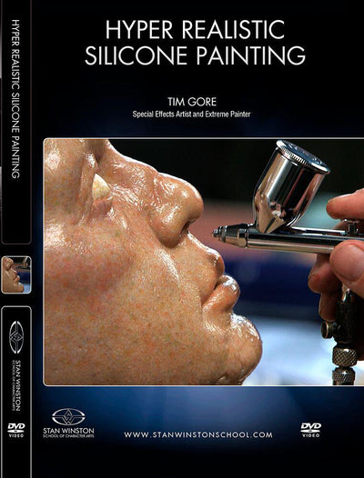 Stan Winston Studio How to Paint Realistic Silicone Skin (DVD) SFX Videos   