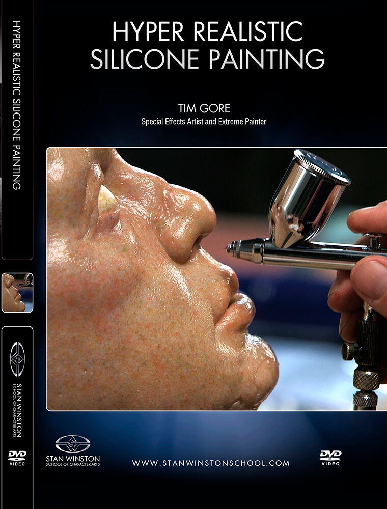 Stan Winston Studio How to Paint Realistic Silicone Skin (DVD) SFX Videos   