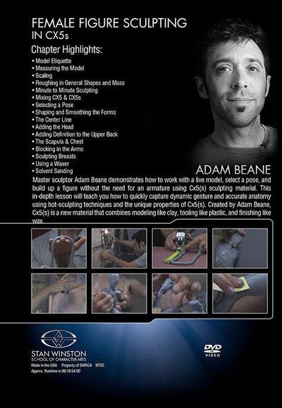 Stan Winston Studio Female Figure Sculpting in CX5 (DVD) SFX Videos   