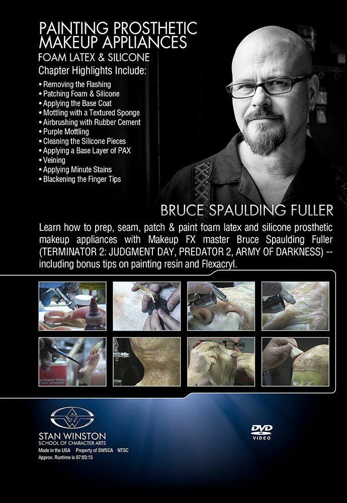 Stan Winston Studio Painting Prosthetic Makeup Appliances - Foam, Latex, Silicone (DVD) SFX Videos   